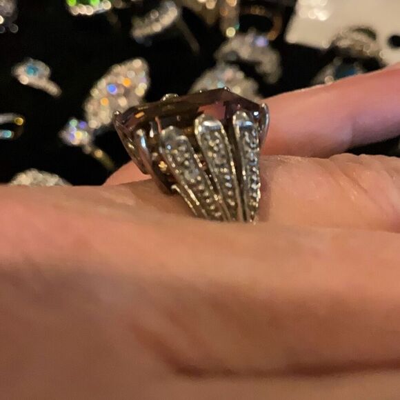 Diamond Tourmaline Ring - Picture 14 of 15